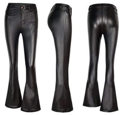 China Custom high quality QUICK DRY personality factory fashion OEM PU leather pants clothes high quality pants for sale