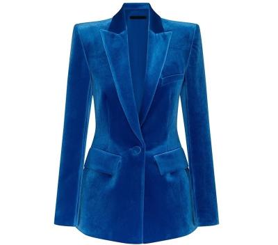 China OEM Fashion Slim Fit Blazer Women's Breathable Ladies Office Suits Suits Hot Sale Fashion Clothes Custom Customized for sale