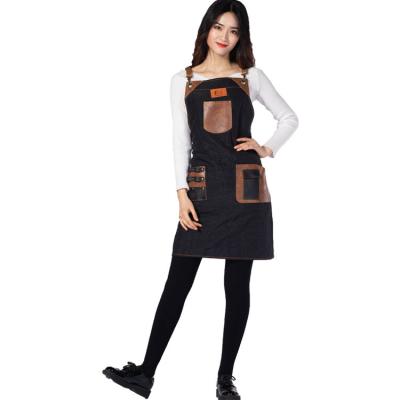 China High Quality Logo Customize Barber Apron Oxford Waterproof Beauty Salon Hairdressing Material Aprons for sale