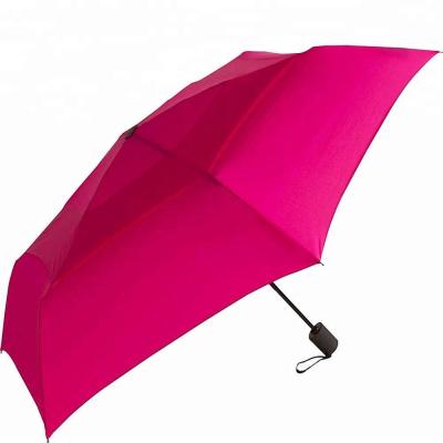 China Minimalist Free Design Reusable Sport Brand Fold Automatic Close Vented Umbrella for sale