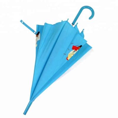 China Minimalist Custom Printed Cute Cartoon Kids Umbrella Creative Low MOQ Animation for sale