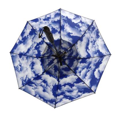 China Minimalist umbrella with built in fan spray mist and for sale