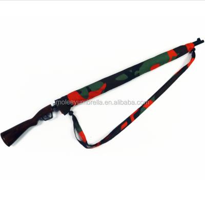 China Anti Wind Frame Dupont Pongee Camouflage Gun Umbrella High Quality Special Handle Design for sale