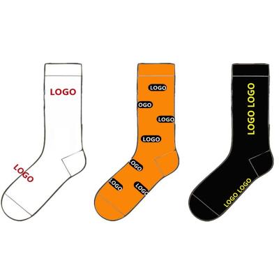 China 2021 Mingzhi color crew men's simple socks men women logo cotton breathable custom fashion wholesale socks new for sale