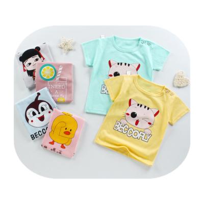 China Wholesale Custom Breathable Kids Clothing Toddler Clothes Baby T-shirt Printing Newborn Baby Clothes for sale