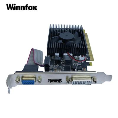 China Winnfox GT710 LP 1GB 2GB GPU GK208 SDDR3 1000MHz Graphics Card Desktop Video Card for sale