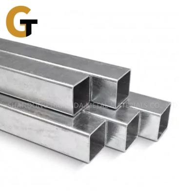 중국 ASTM BS Construction Square Tube Galvanized Steel 판매용