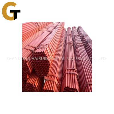 China 0.5-20mm 1/2-24 Diameter Galvanized Metallic Pipes For Constructions zu verkaufen