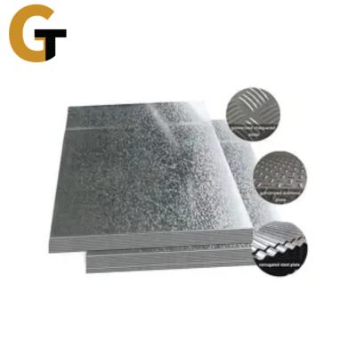 China Placas planas galvanizadas y sumergidas en caliente Q235 Q345 en venta