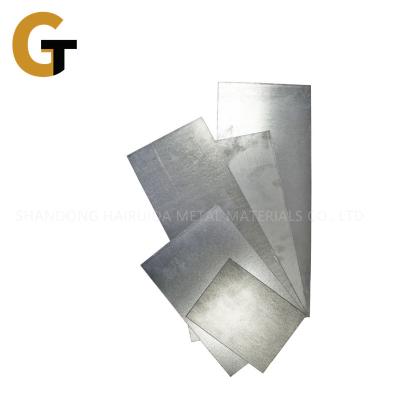 China Placa de acero galvanizado con recubrimiento de zinc para longitud de 1000 mm - 6000 mm con elongación del 20-30% en venta