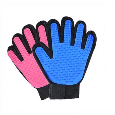 China Viable Wholesale High Quality Bathing Tool Pet Accessories Grooming Pet Comb Cleaning Gloves for sale