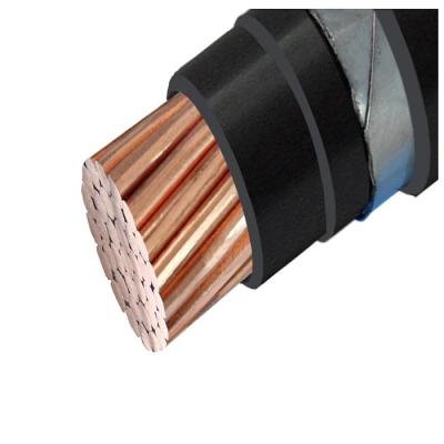 China Construction Cable 600mm2 Single Core XLPE Armored Steel Tape Insulated Electric Power Cable for sale