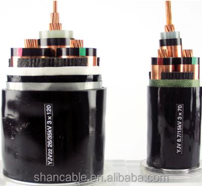 China 4c X Cu 185mm2 xlpe PVC Underground Copper Cable Aluminum Armored Cable 240mm2 90mm for sale