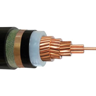 China Power Plant Rated Voltage Up To 35kV XLPE Insulated PVC Sheath Power Cable for sale