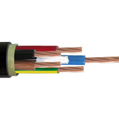 China Power Plant Copper Conductor PVC Insulated Electrical Cable 5x16 mm 6mm2 25 mm 35mm2 50mm2 for sale