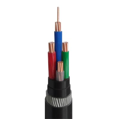 China 0.6/1kV Underground Copper Conductor PVC Electrical Armored Multi Conductor PVC Insulation And Sheath Cabel for sale