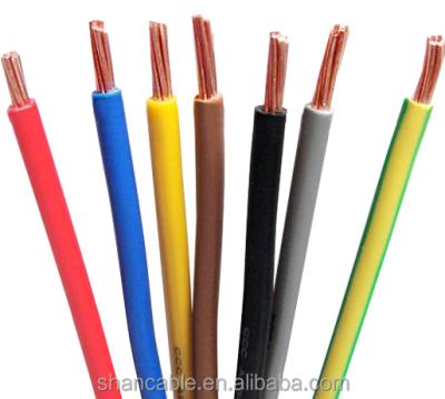 China Construction 16mm PVC Wire 120mm2 Copper Conductor Ground Wire Copper Conductor PVC Insulated Ground Cable Wire for sale