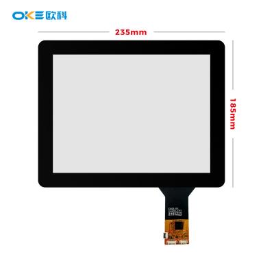 China 9.7 Inch Industrial Touch Screen Panel PC Windows Various Touch Screen Control Panel à venda