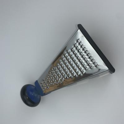 China Sustainable High Quality 9 Sides Inch 4 Stainless Steel Cheese Grater With PP Handle for sale