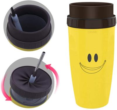 China PROKTH Twizz Viable Travel Mug with Unique Leak-Proof Twist Design Silicone Membrane Twist Sippy Cup Lidless, 12 Ounce Double Walled INS for sale