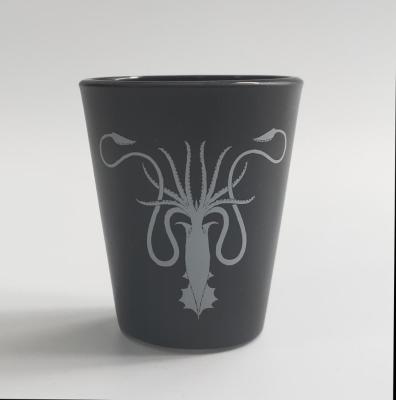 China Modern Hot Sale Shot Glass With Custom Design Printing for sale