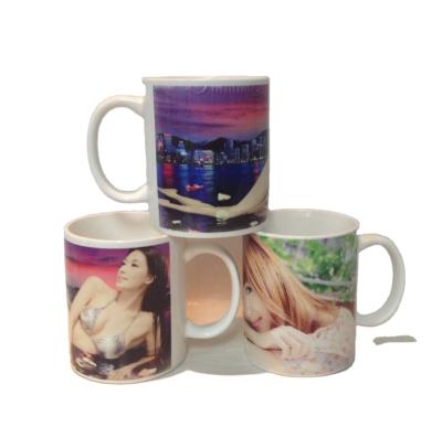 China Sustainable Heat Sensitive Customized Sublimation Mug for sale