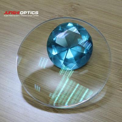 China Factory single vision junshi hard coated multi ray glass manufacturing anti blue glass for sale