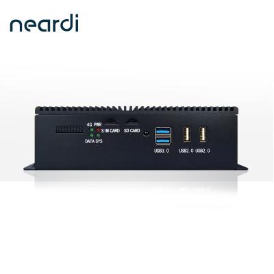 China Neardi LPA3399Pro Veículo PC incorporado com conectividade 1 * Uart, 2 * RS232, 1 * RS485 à venda