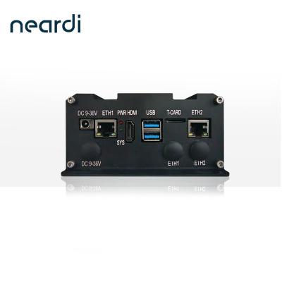 China Industrial Vehicle PC Embedded Fanless PC Computer 3 TOPS NPU 4K 1080P for sale