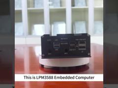 LPM3588 RK3588 Rugged Embedded Fanless Computer PC Box Systems Customized