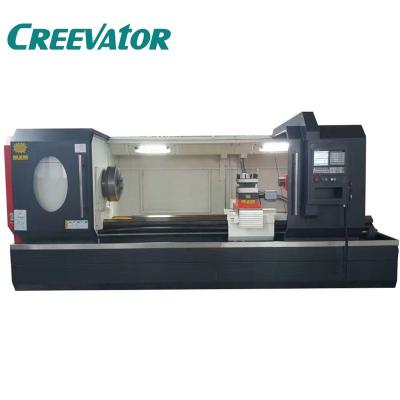 China CK61100 Hotels Heavy Duty Flat Bed CNC Lathe Machine For Alloy Wheel for sale