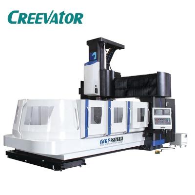 China Building Material Stores GMC2518 CNC Gantry Machining Center Double Column Machining Center with Full Protective Cover for sale