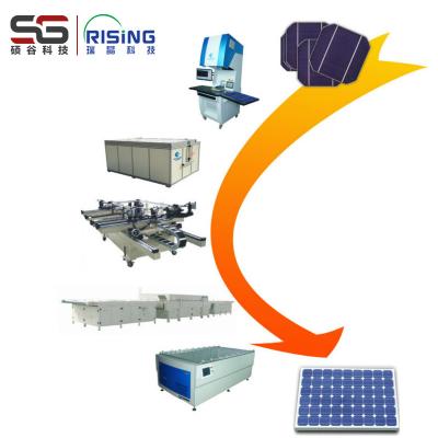 China High Efficiency Best Price Safe Solar Panel Production Line for sale