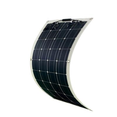 China Hot Selling Flexible Solar Panel Solar Cell 140W 145W 150W 155W 160W 125mmx125mm Battery Installations for sale