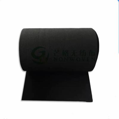 Chine Tissu de Nonwoven de Spunlace par polyester du charbon actif 100 à vendre