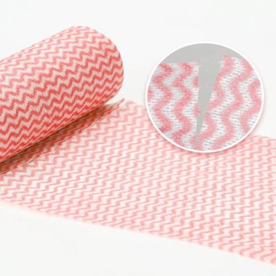 Κίνα Spunlace nonwoven fabric clean cloth colorful printed wavy type προς πώληση