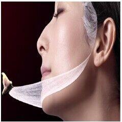 China Invisibility Silk Clear Facial Mask Sheet Rayon Nonwoven Fabric 30gsm for sale