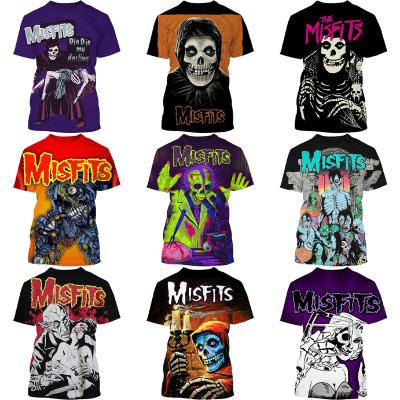 China Hot Rock Band QUICK DRY Missed Clothes 3D Digital Printing Shirt For Men And Kid Unisex 2022 New Custom All Over Print OEM And ODM Tops for sale