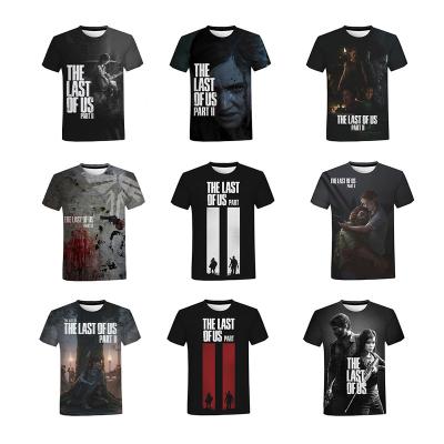 China New QUICK DRY Game The Butt Of Us Party 3D Printed Shirt For Men's Summer 3D Printing Shirt Mens Short Oversized Tee Tops 2XS-4XL for sale