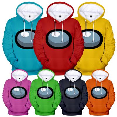 China Anti-pilling Custom Logo 3D Printed Hoodies For Men's Hot Games 3D Printing Harajuku Style Cute Fashion Oversized Pullover Hoodies Men for sale