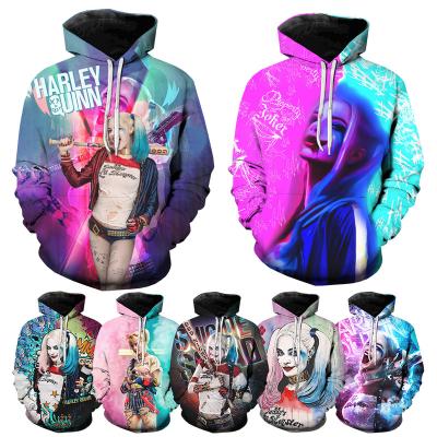 China Anti-pilling 2021 High Quality 3D Printed Hoodies For Men's Horror Movie 3D Printing Men's Casual Fashion Oversized Pullover Hoodies for sale