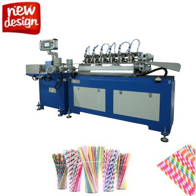 China Win-Win High Speed ​​Tube Drinking Straw Paper Making Machine With New Design Cutting Knives 6,200 Sets Per Month for sale