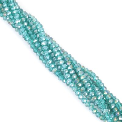 China Jewelry Making Factory Price Wholesale Glass Beads 4/6/8/10mm Round Glass Making Crystal Rondelle Beads For Jewelry for sale