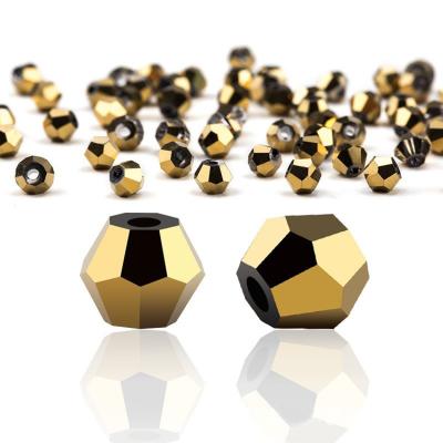 China Real Bicone Austria Crystal Beads Charm Glass Loose 750pcs /bag 4mm spacer crystal bead for DIY jewelry making for sale