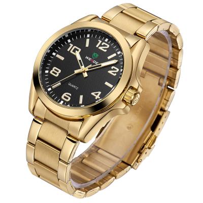 China Fashion Custom Logo Private Label Brand Business Day/Date Gold Case Sports Wristwatches Mens Top Luxury Quartz Watch for sale