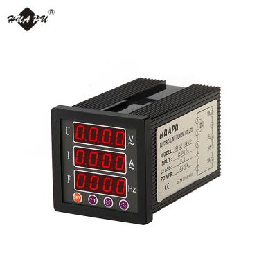 China For Measuring Current 48*48mm AC Amp Voltage DC Combination Panel Meter Digital Multimeter for sale