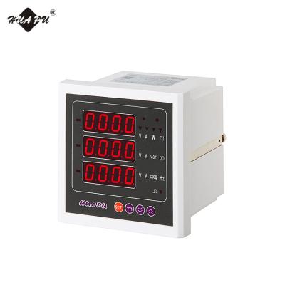 China For measuring various kinds of parameters LED electrical panel reactive power / high quality three phase power factor / multifunctional digital multimeter for sale