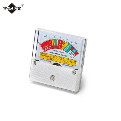 China HP-80 80*80mm Moving Panel Voltage Meter Coil Structure DC 0-16V Type Indicator Voltmeter For Charger 80*80mm for sale