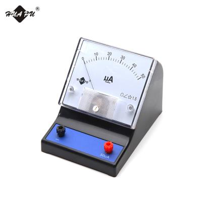 China Current Movable Panel Education Coil Student Micro Ammeter Indicator Type For School 133*97*97mm for sale