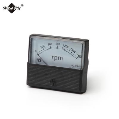 China 1.5 Class Indicator Type DC Rectangle Shape Panel Tachometer 70*60mm High Accuracy HP-670-1 70*60mm for sale